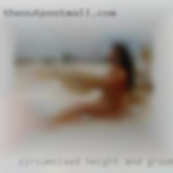 Circumcised height and groomed people down below.